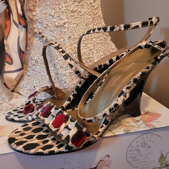 Ramon Tenza Unique Heels 👠Size 7.5 - Picture 4 of 4